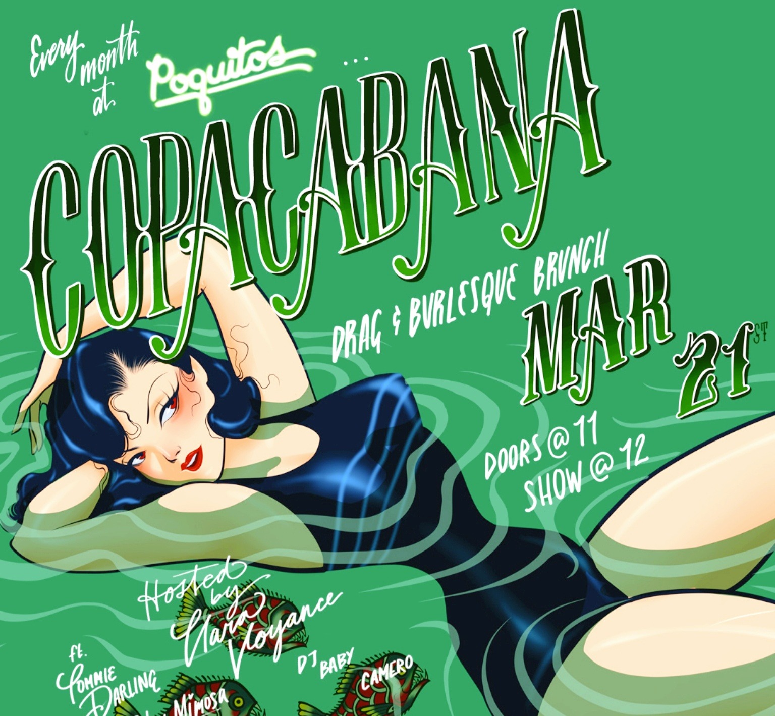 GET TICKETS TO COPACABANA DRAG & BURLESQUE BRUNCH thumbnail