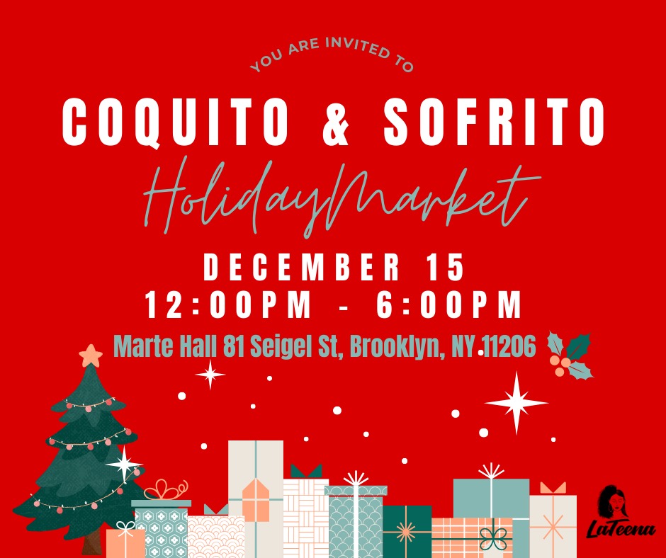 Coquito & Sofrito Holiday Market Vendor Application thumbnail