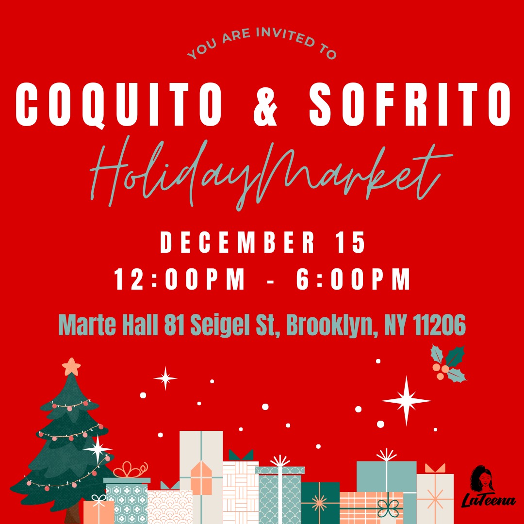 Coquito & Sofrito Holiday Market Tickets thumbnail