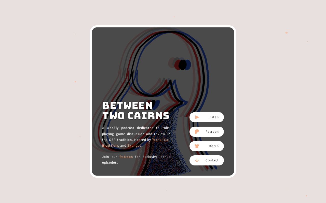 Between Two Cairns (Listen to me talk about TTRPGS) thumbnail