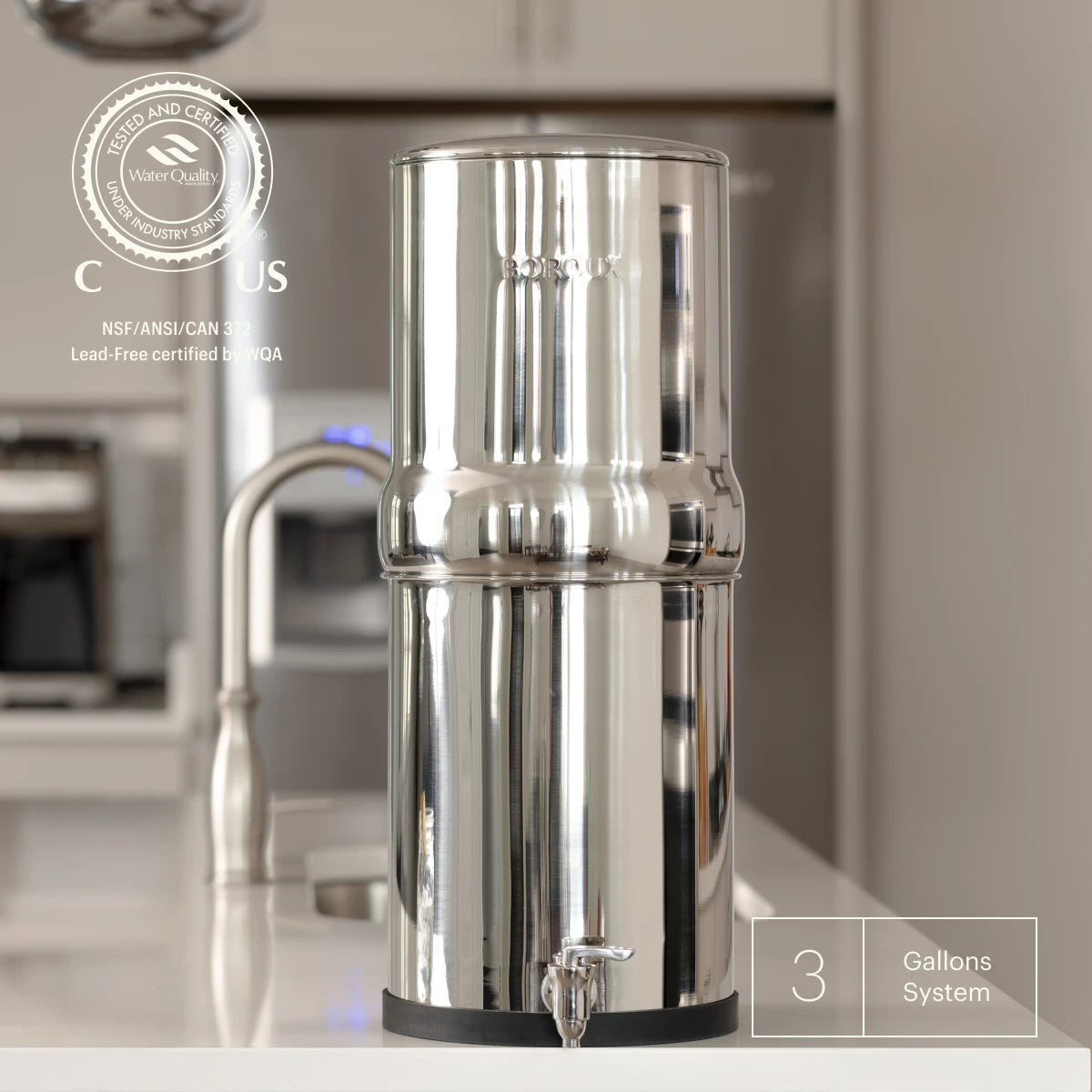 BOROUX Water Filter : SHELBY for 10% off thumbnail