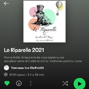 PLAYLIST Le Riparelle 2021 thumbnail