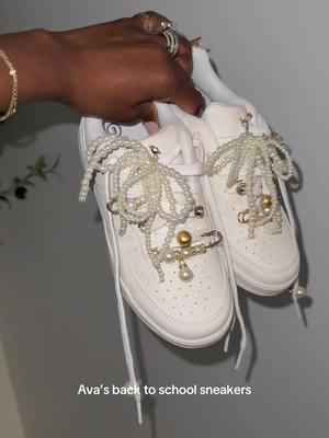 Making under $30 sneakers look like a million bucks for my girl!  On my amz sf #backtoschool #backtoschoolshopping #kids