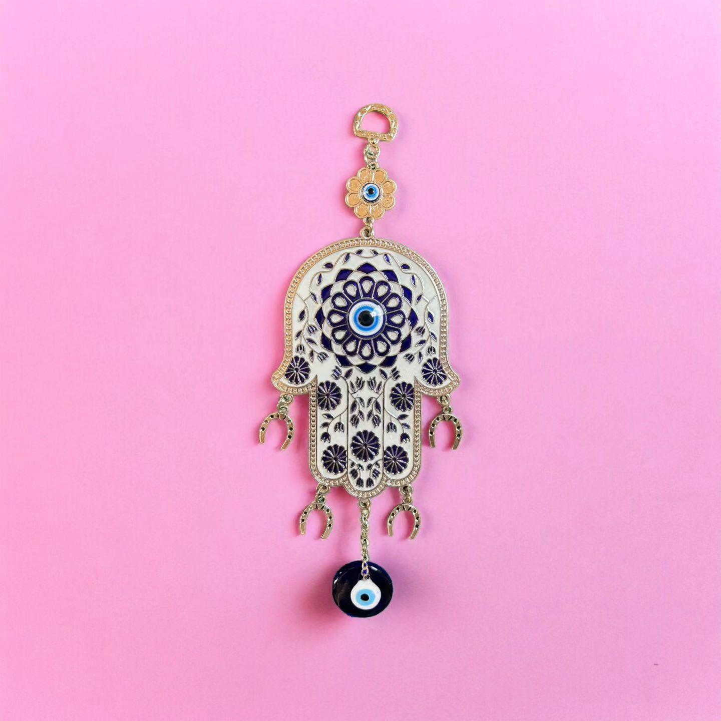 Significado del ojo turco: 🧿🧿 

✨ Protección contra el mal de ojo y las malas energías: Se cree que el ojo turco tiene e
