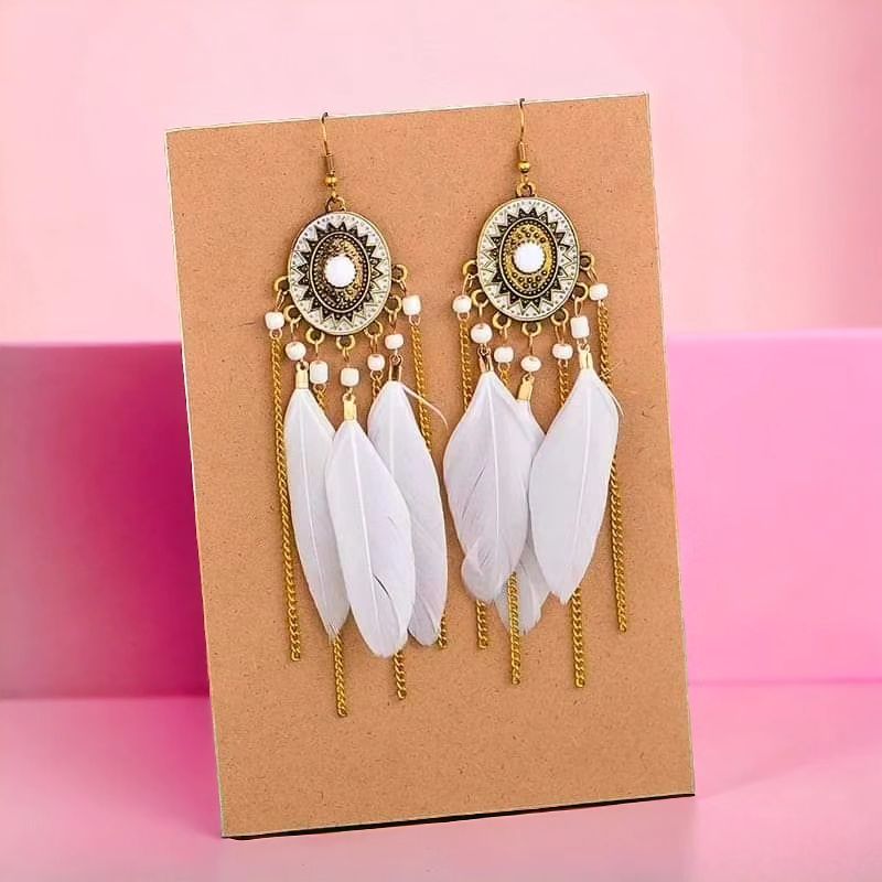 ¿Te gustan los aretes largos? Estos son los ideales para ti ✨ 

Hechos con amor 💕 

$140 👈🏼