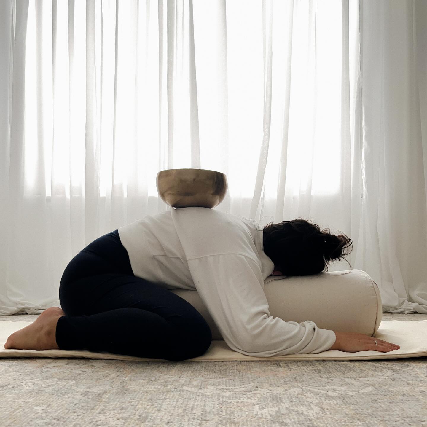 A Tibetan bowl strategically placed on your body has this beautiful way of sending ripples of frequencies and vibrations