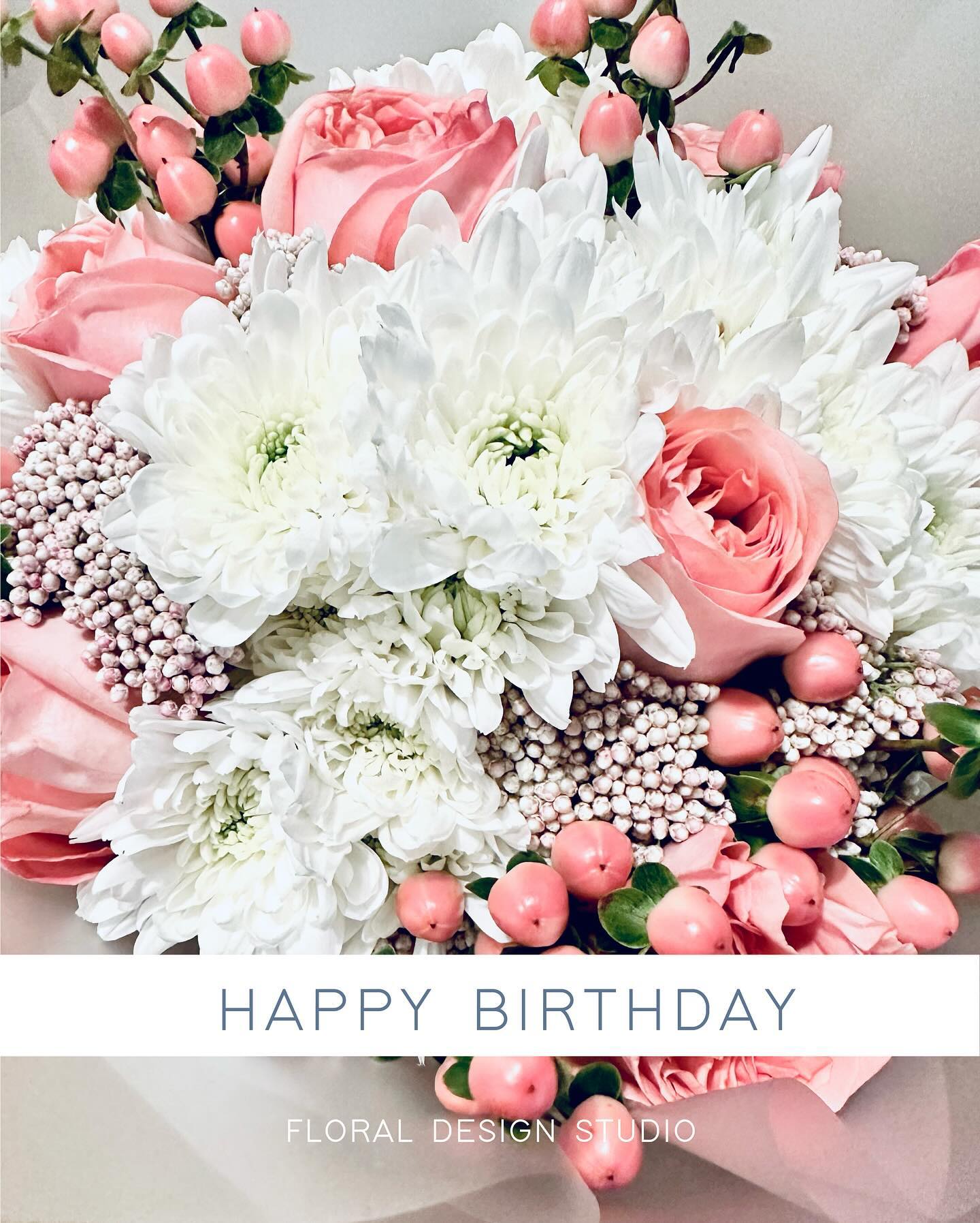 Embrace the beauty of birthdays with our enchanting ‘Birthday Bliss Bouquet’ – a harmonious blend of delicate roses, eth