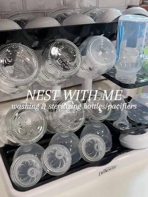 the nesting has begun! I am loving the @Baby Brezza sterilizer & dryer already!🩵  use code: 15OFF_OLIVIA for a discount 