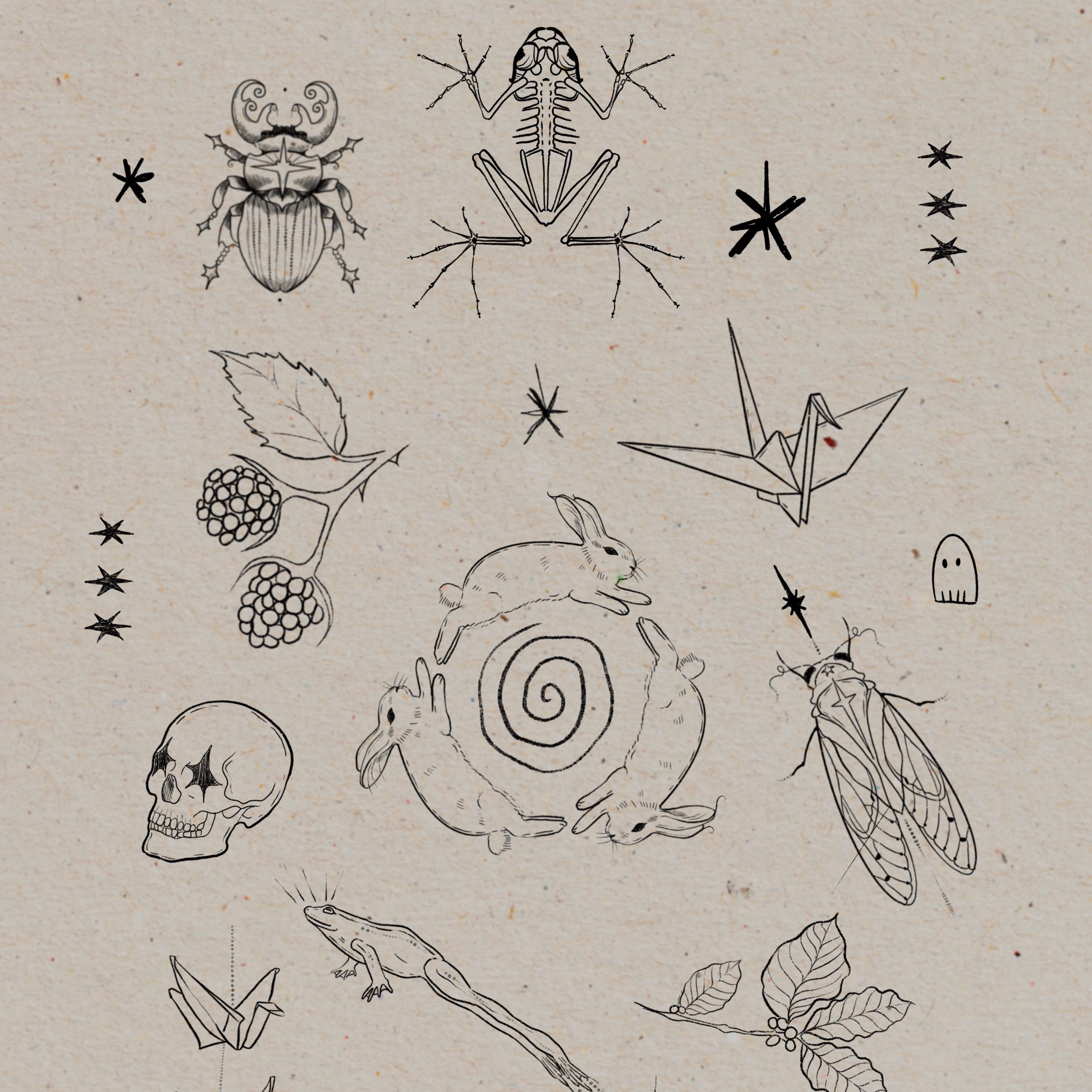 Blue’s Fundraiser (tattoo flash donations)  thumbnail