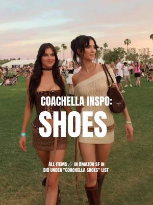Coachella inspo: SHOES | fringe boots, moto/biker boots, sneakers. All 🔗 in Amaz0n sf in bi0 under "Coachella shoes" lis