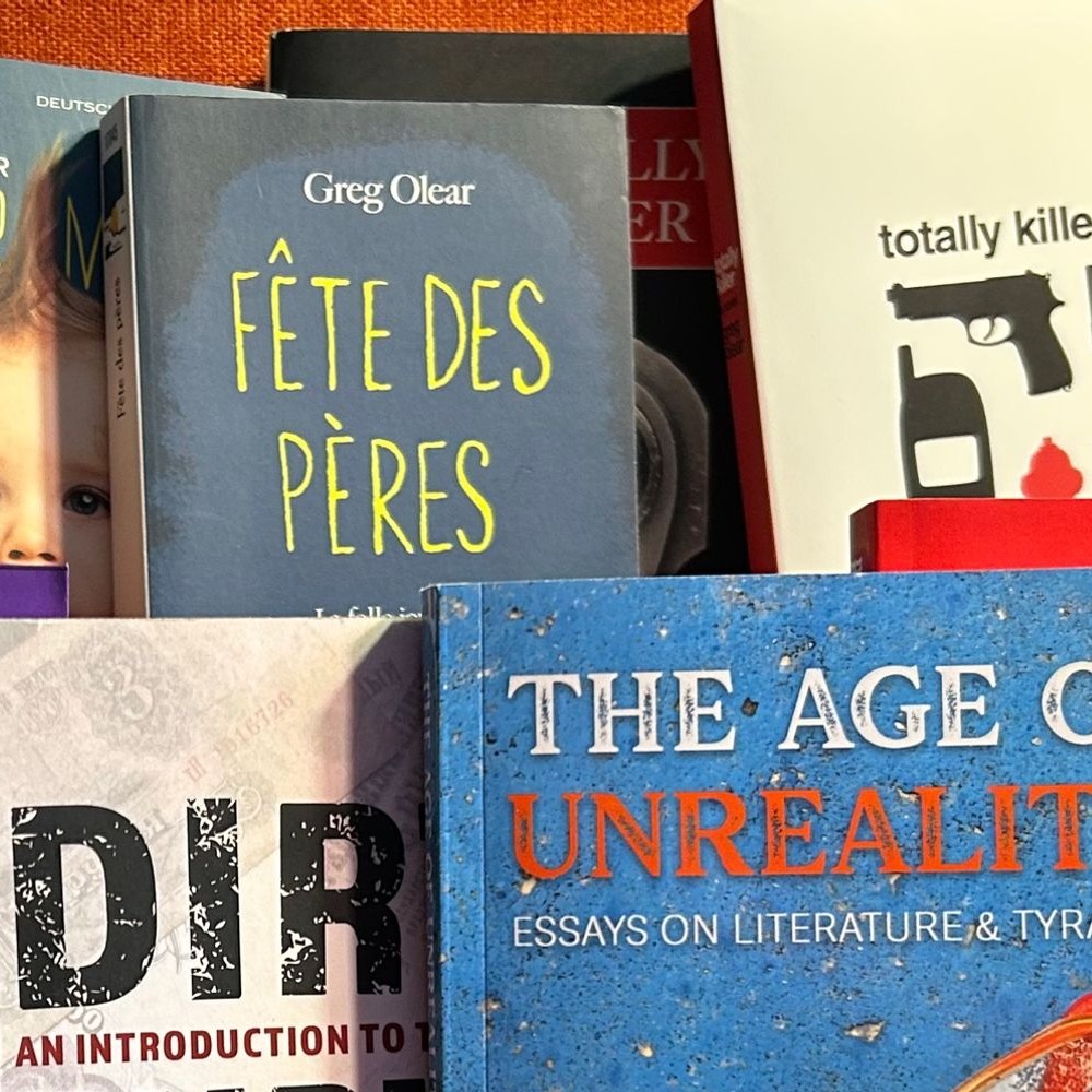 books by greg olear (amazon author page) thumbnail