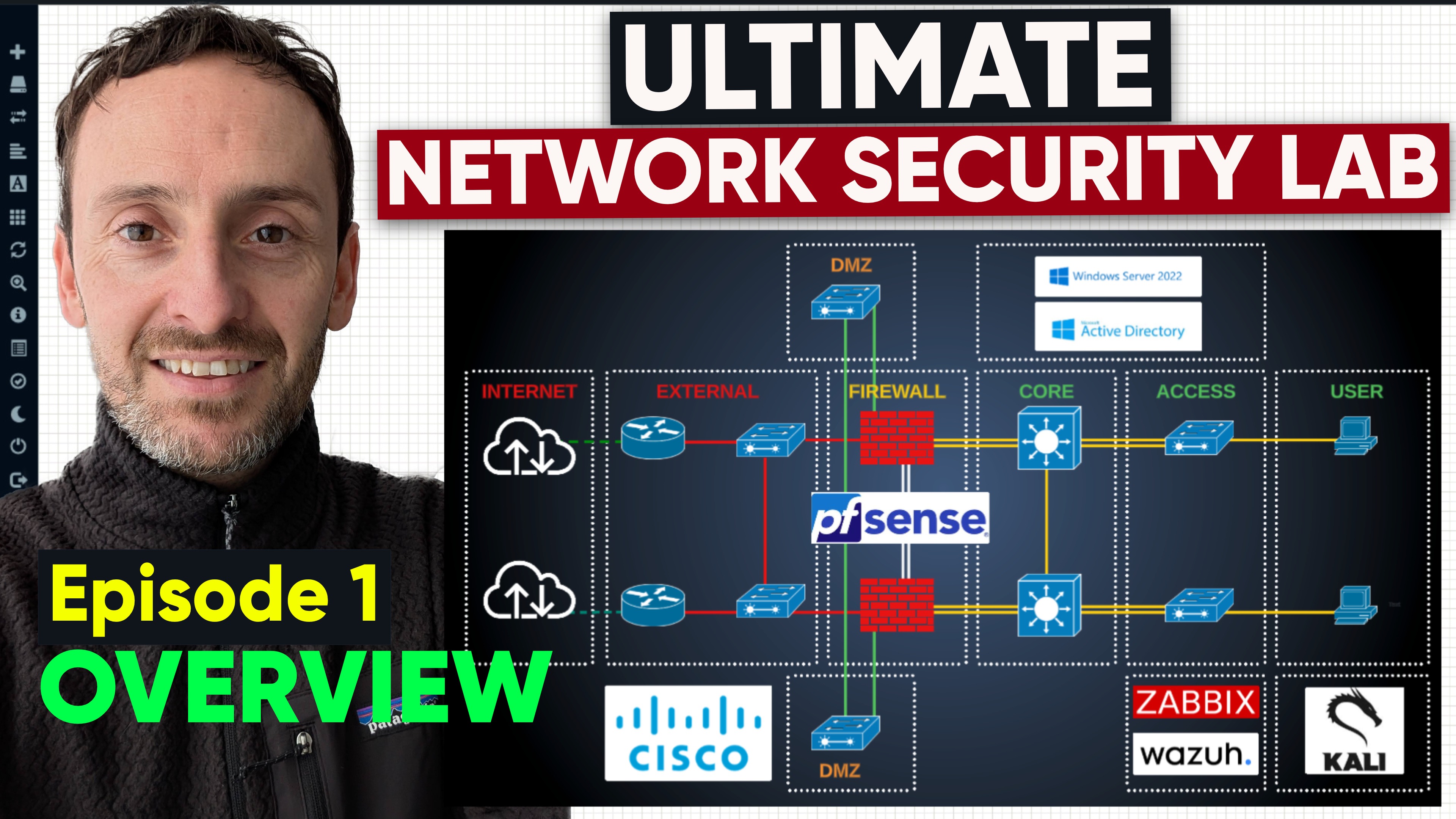The Ultimate Network Security Lab - Episode 1 thumbnail