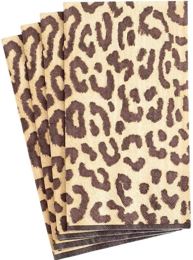 Caspari Zanzibar Paper Guest Towel Napkins - Two Packs of 15 thumbnail