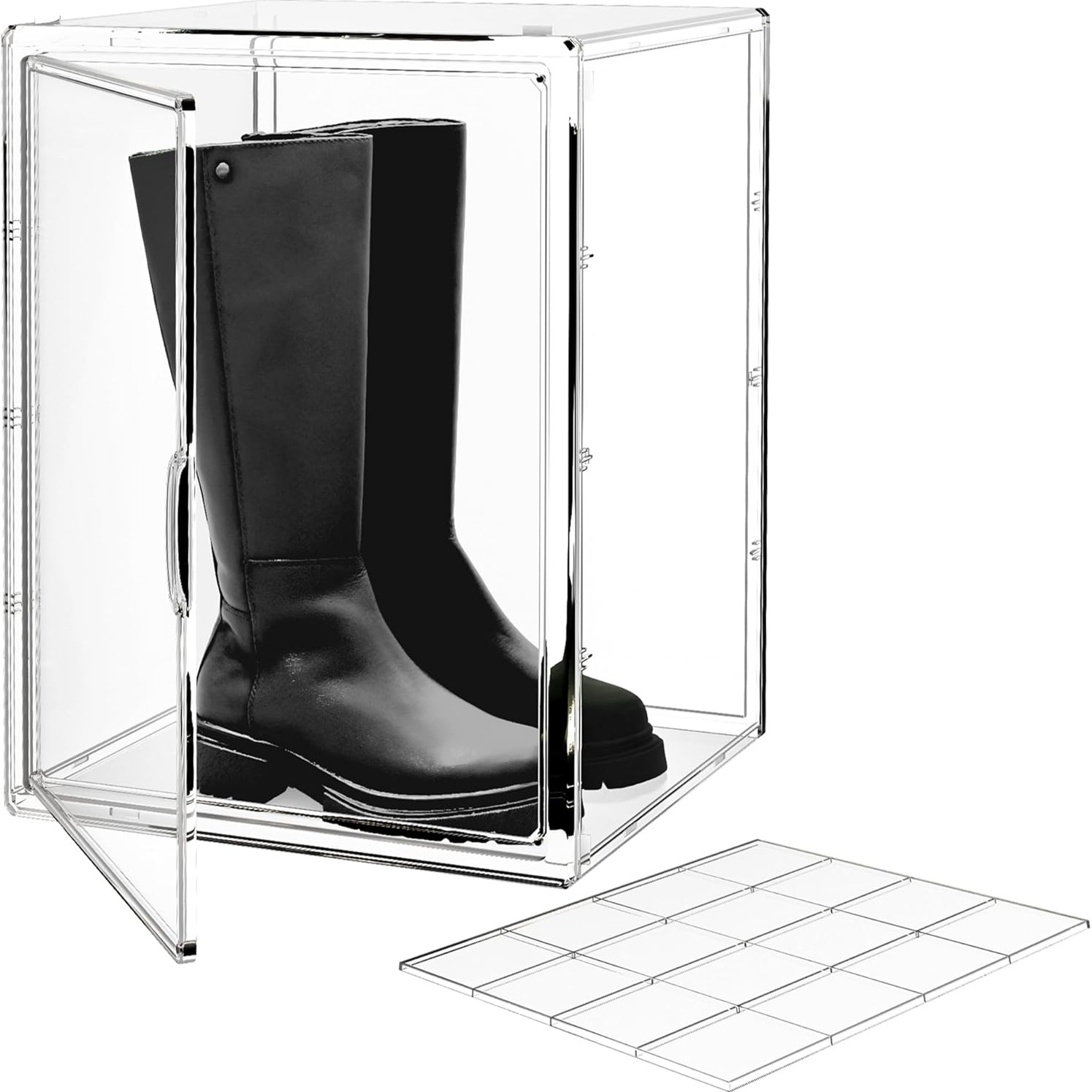 15.75''x11.81''x9.84'' XX-Large Clear Shoe Storage Boxes thumbnail