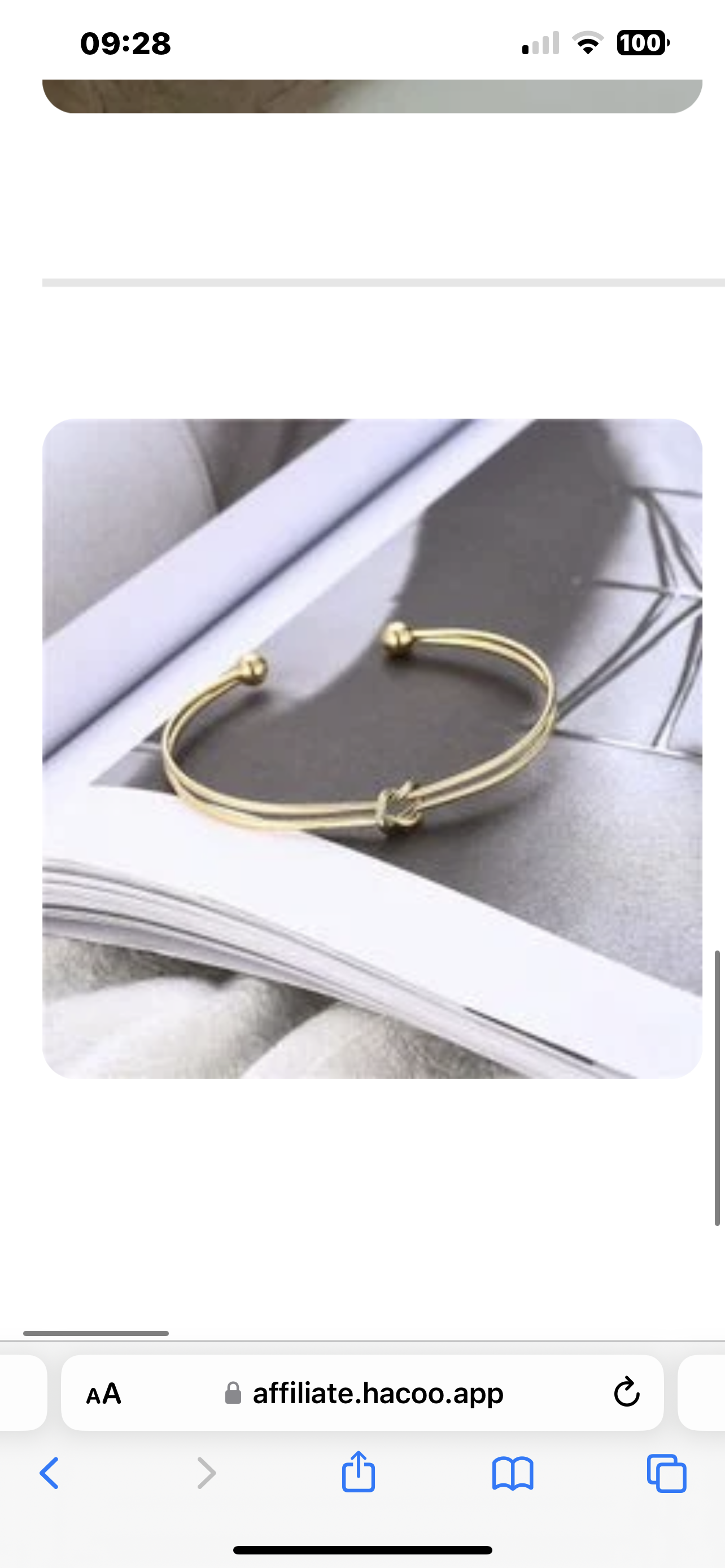 Knot bracelet thumbnail