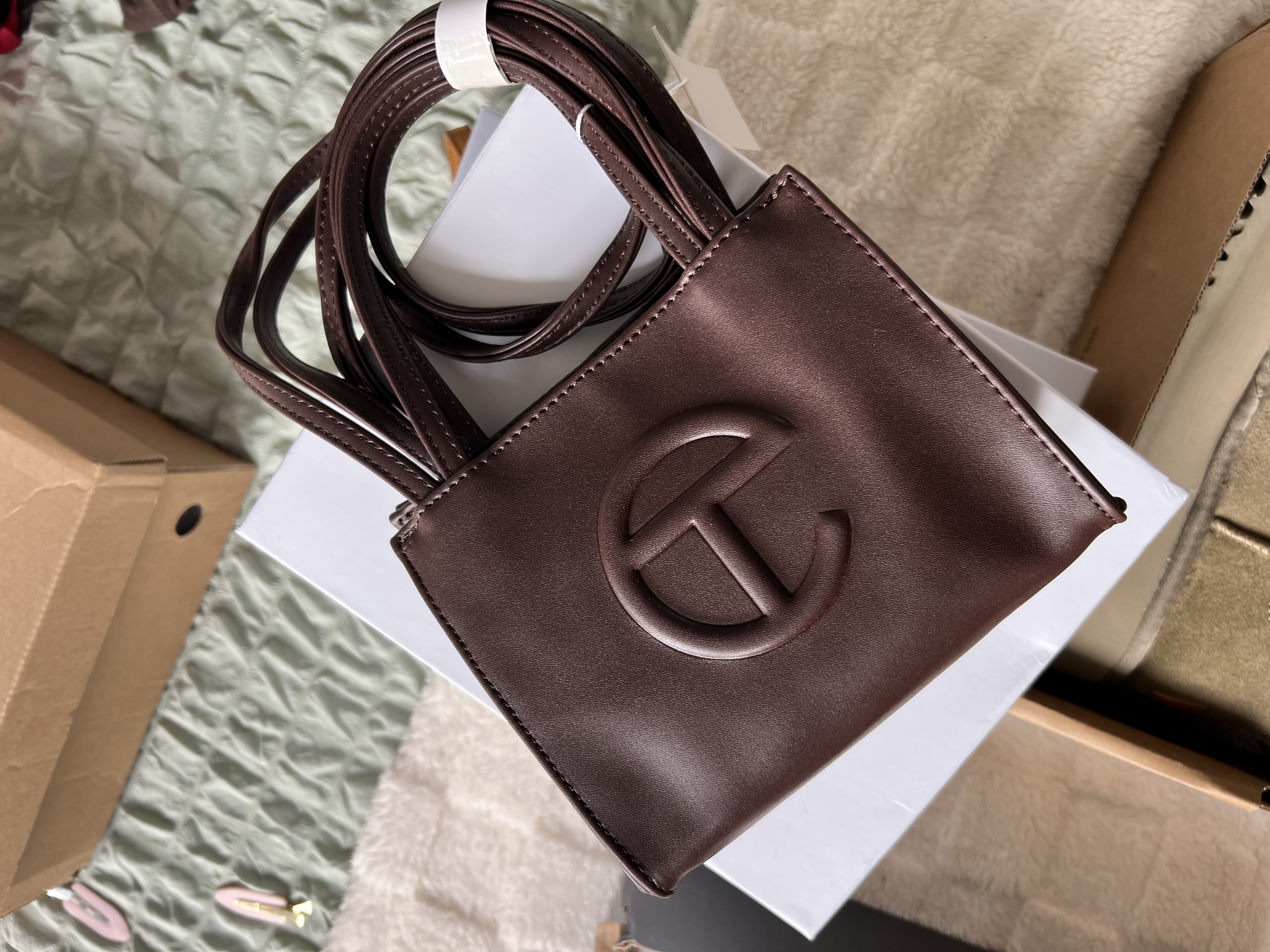 BROWN TELFAR BAG thumbnail