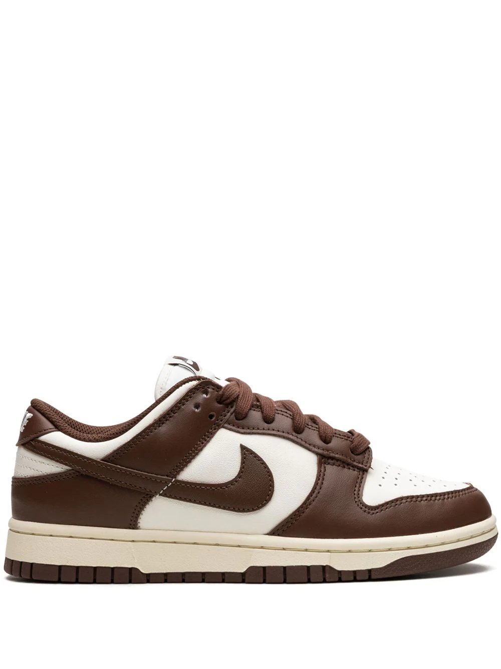 Brown and white dunks  thumbnail