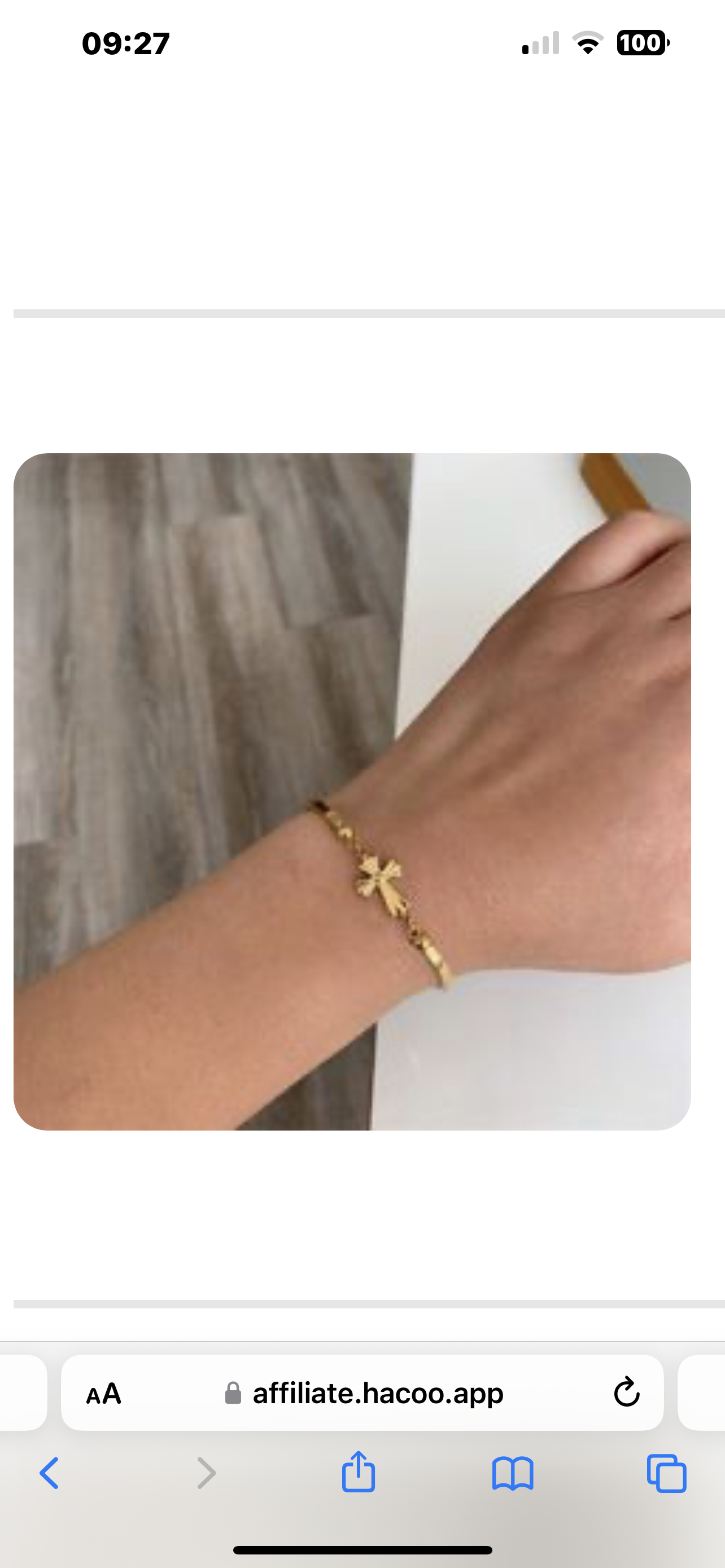 Cross bracelet  thumbnail