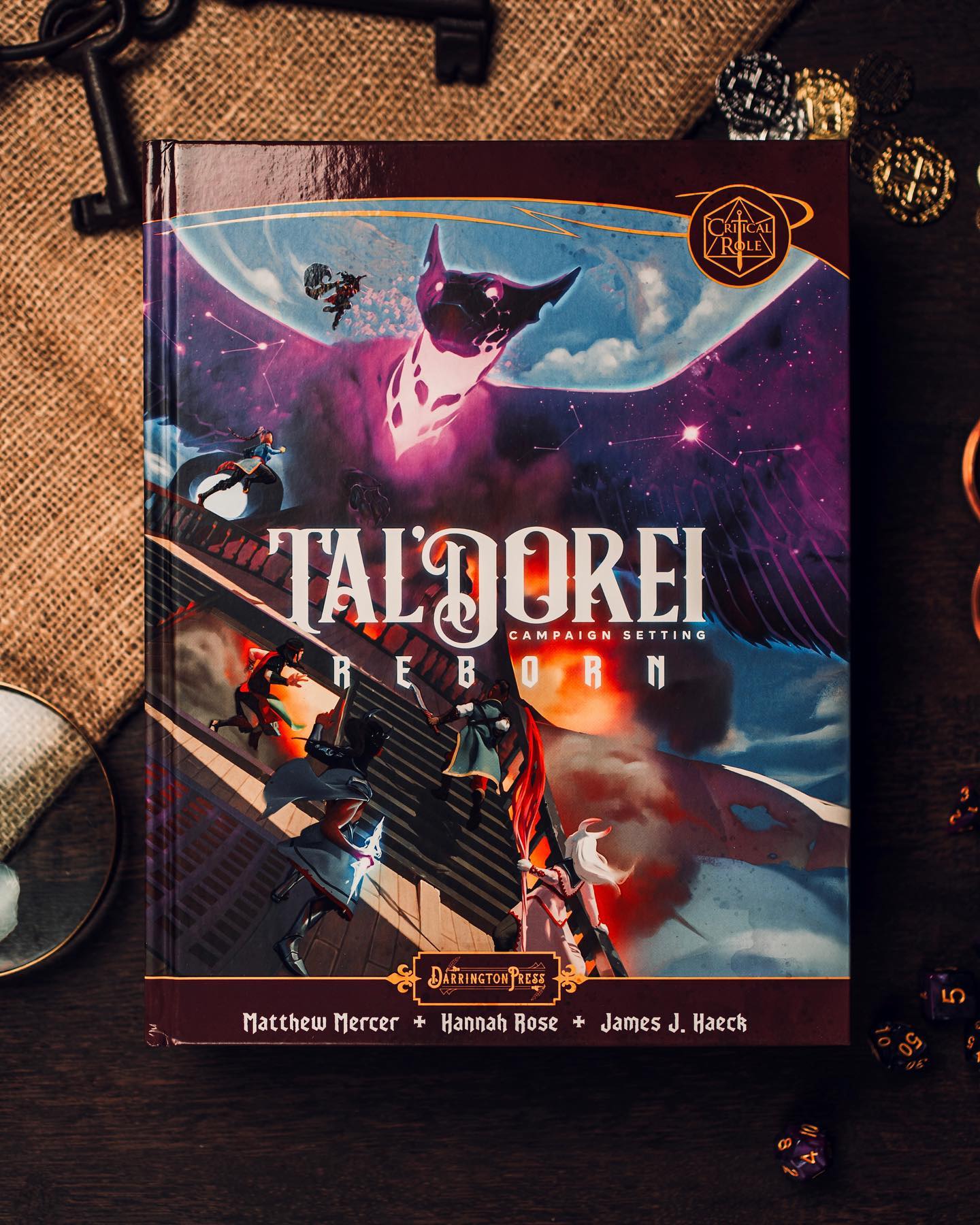 Got my copy of #taldoreireborn! If you don’t know what it’s about, you need to check out @critical_role lol.
📸: @pixelhi