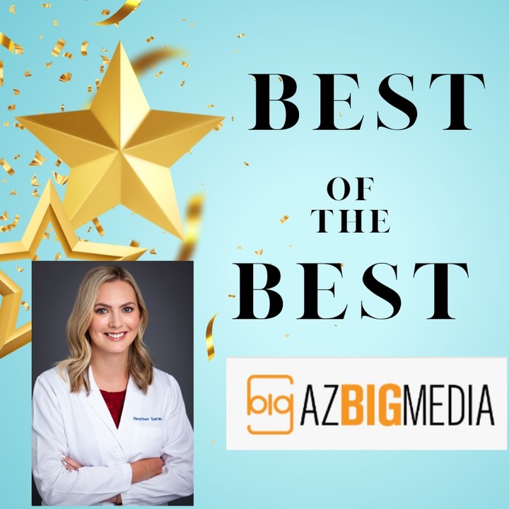 Honored and humbled to be named one of Arizona's Top Doctors for 2025! Grateful to my amazing team, wonderful patients, 