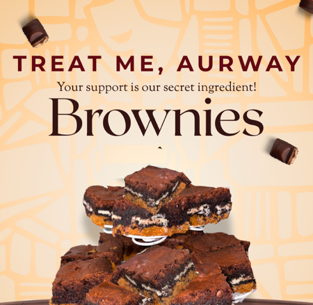 TREAT ME, AURWAY: Holiday Brownie Fundraiser thumbnail