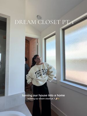 building my dream closet pt 1 ✨ — tearing down the wall & planning out the built ins #closetorganization #closetmakeover