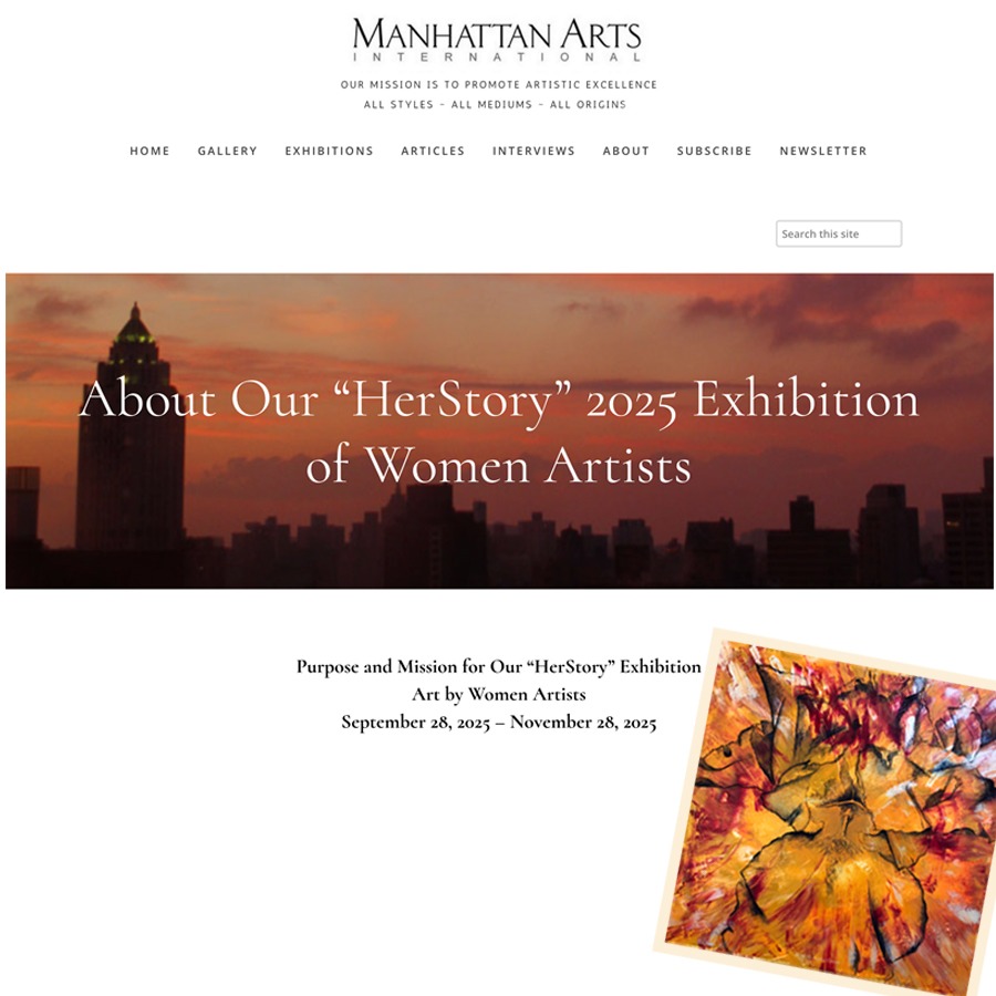 “HerStory” 2025 Exhibition of Women Artists - Manhattan Arts Int'l Online Gallery thumbnail