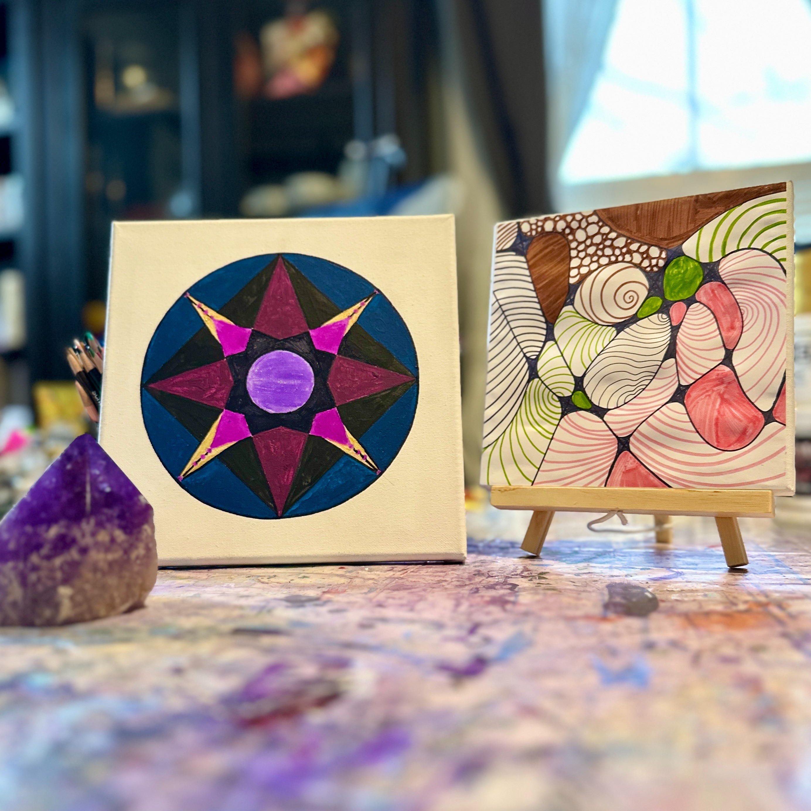 9/24/25 Aquila’s Nest Vinyards, Newtown - “Where Art Meets Healing Workshop” Mindful Art Workshop  thumbnail