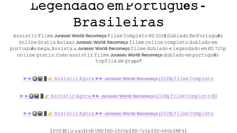 Jurassic World: Recomeço 𝙾𝚗𝚕𝚒𝚗𝚎 (𝟸𝟶𝟸𝟻) 𝙵𝚒𝚕𝚖𝚎 𝙲𝚘𝚖𝚙𝚕𝚎𝚝𝚘 𝚎 𝙻𝚎𝚐𝚎𝚗𝚍𝚊𝚍𝚘 𝚎𝚖 𝙿𝚘𝚛𝚝𝚞𝚐𝚞ê𝚜 - 𝙱𝚛𝚊𝚜𝚒𝚕𝚎𝚒𝚛𝚊𝚜 | Built with Prezo thumbnail