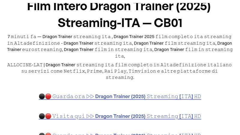 Film Intero Dragon Trainer (2025) Streaming-ITA — CB01 | Built with Prezo thumbnail