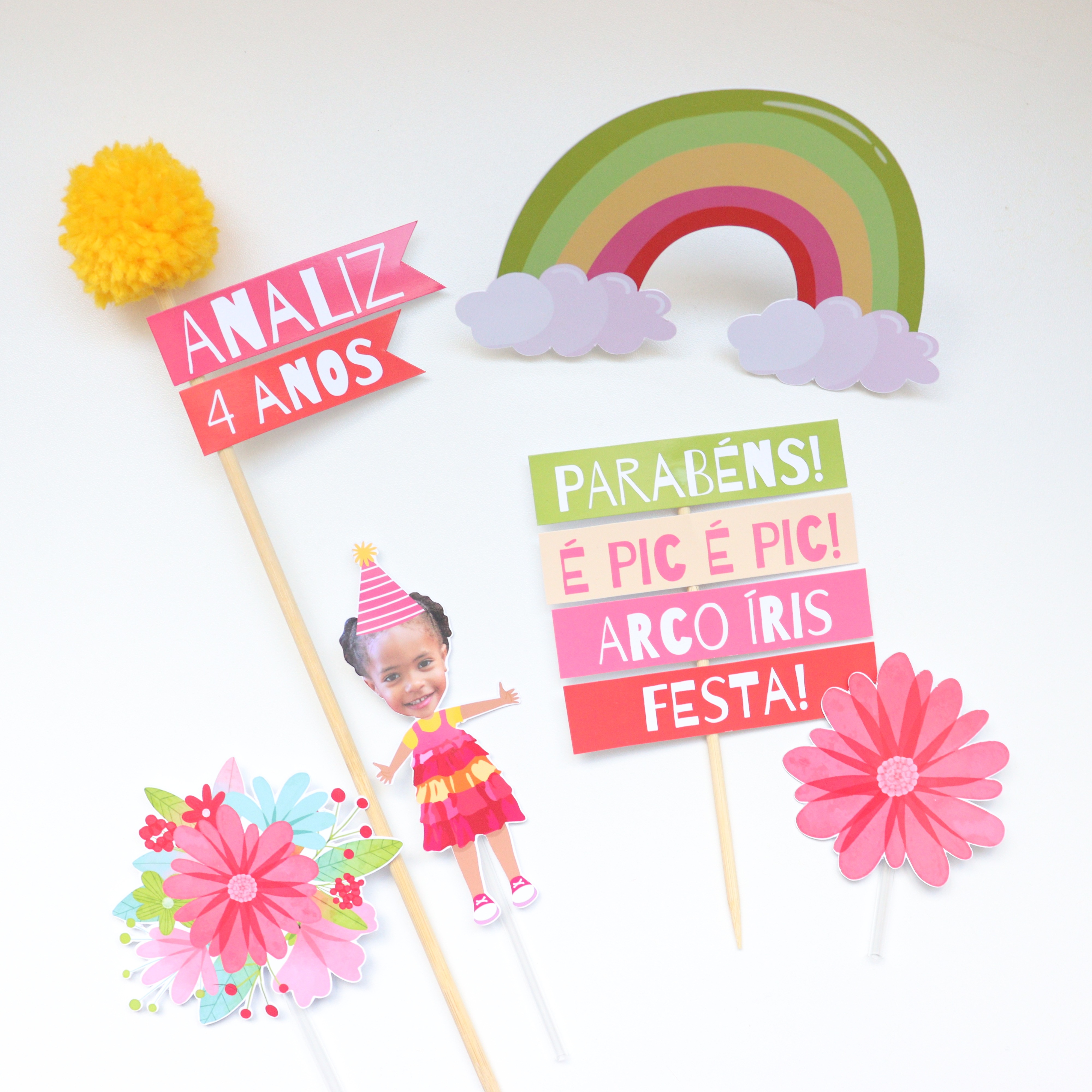 Topo de Bolo + Elementos do Tema R$30,00 thumbnail