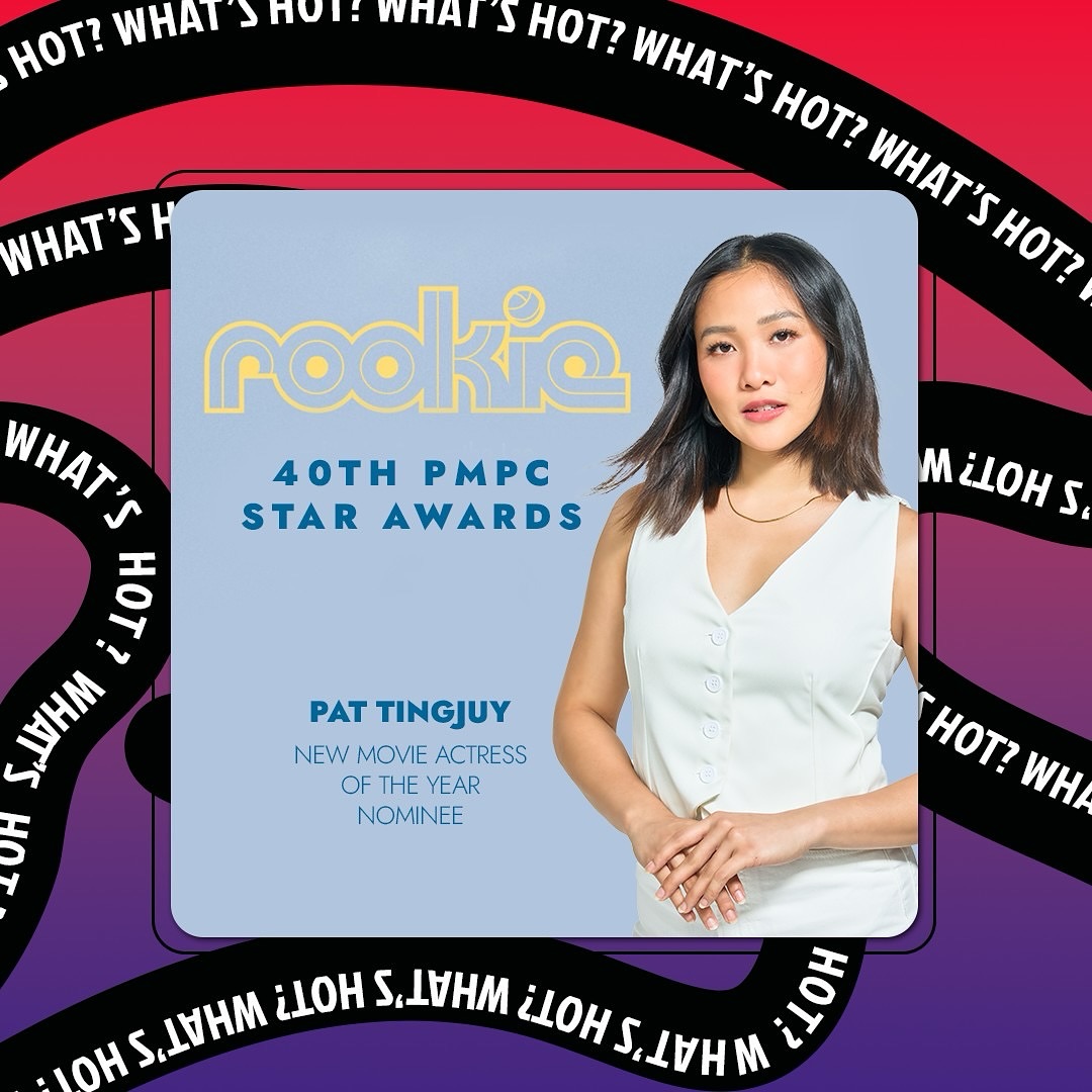 The 40th PMPC Star Awards for Movies just announced their 2024 nominees.

@pattingjuy is nominated for New Movie Actress
