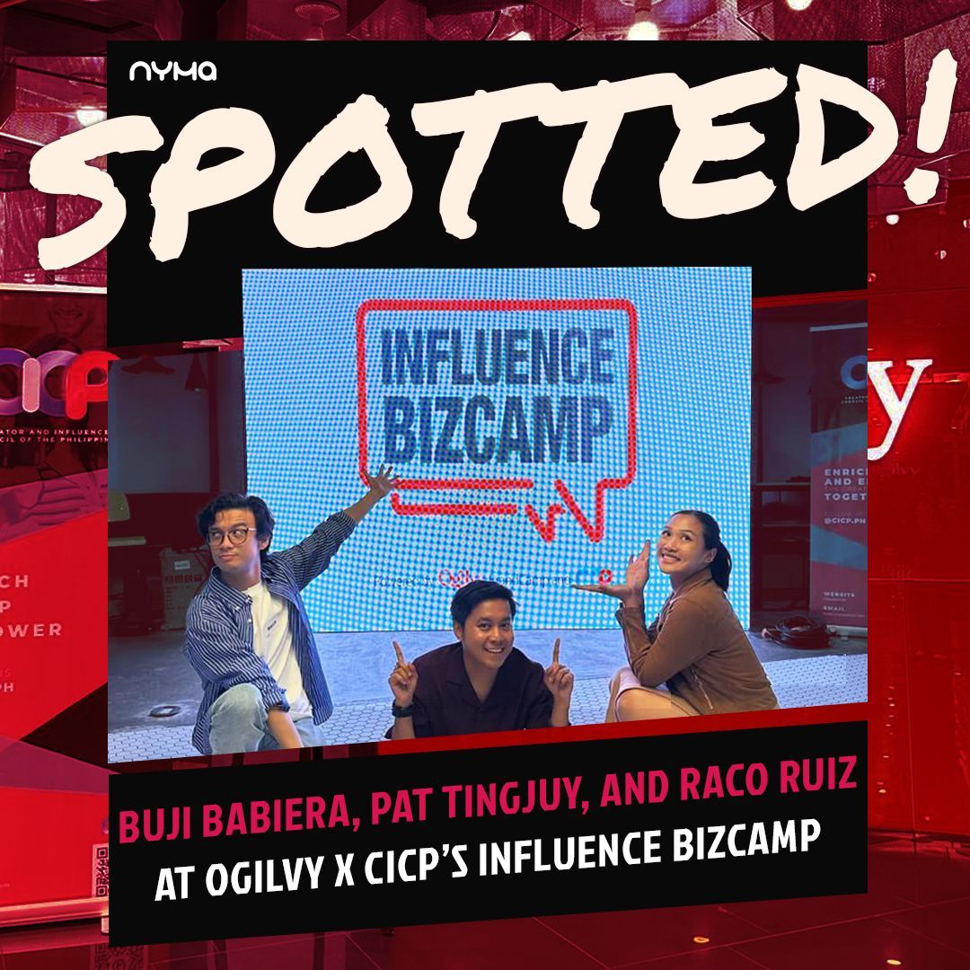 On June 28, @bujibabiera, @pattingjuy, and @racobell joined the Influencer BizCamp workshop by @cicp.ph and @ogilvymnl. 