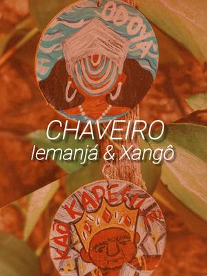 Chaveiro de Iemanjá e Xangô os pais de cabeça da Mi 🌊🔥✨ . 🥰 E aí, o que vocês acharam? Deixa nos comentários 👇🏻 . . #umb