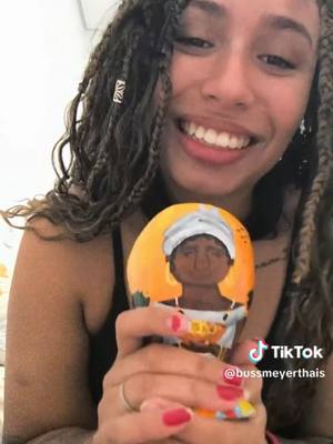 um feedback cheio de axé da @Thais Bussmeyer 🥰✨ muito obrigada pelo carinho #umbandadearuanda #artesanato #foryoupage #v