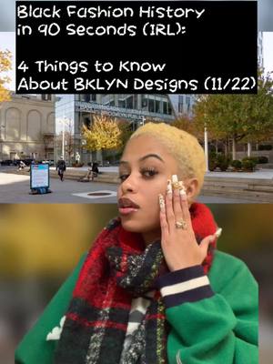 🗣️ a ting fi look ‘pon about BKLYN Designs • • Less than 10 RSVPs remain for BKLYN Designs TOMORROW (11/22) w/ Friday Ly