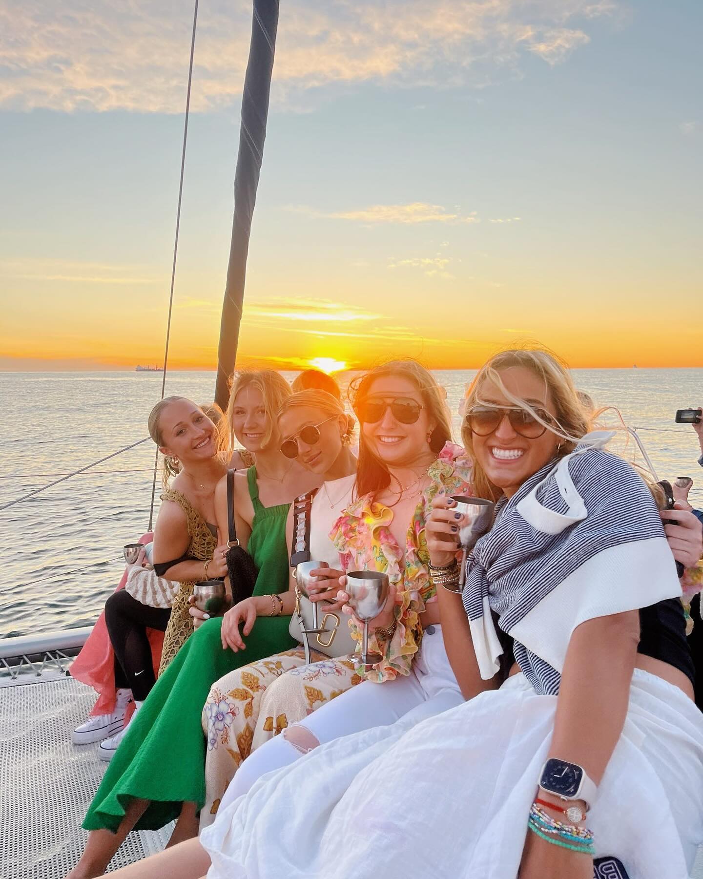 a catamaran with all your new friends >>>> #leadabroadlife