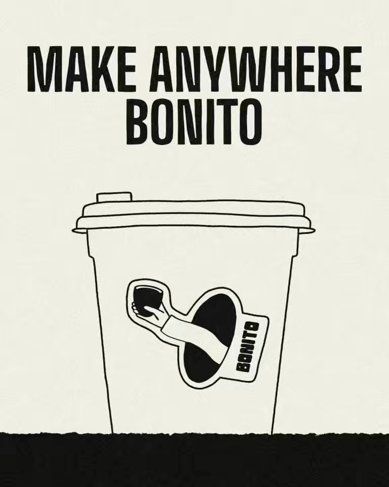 Big news: El carrito de café de Bonito has arrived. 

We’re rolling out (literally) something we’ve been dreaming of—a w