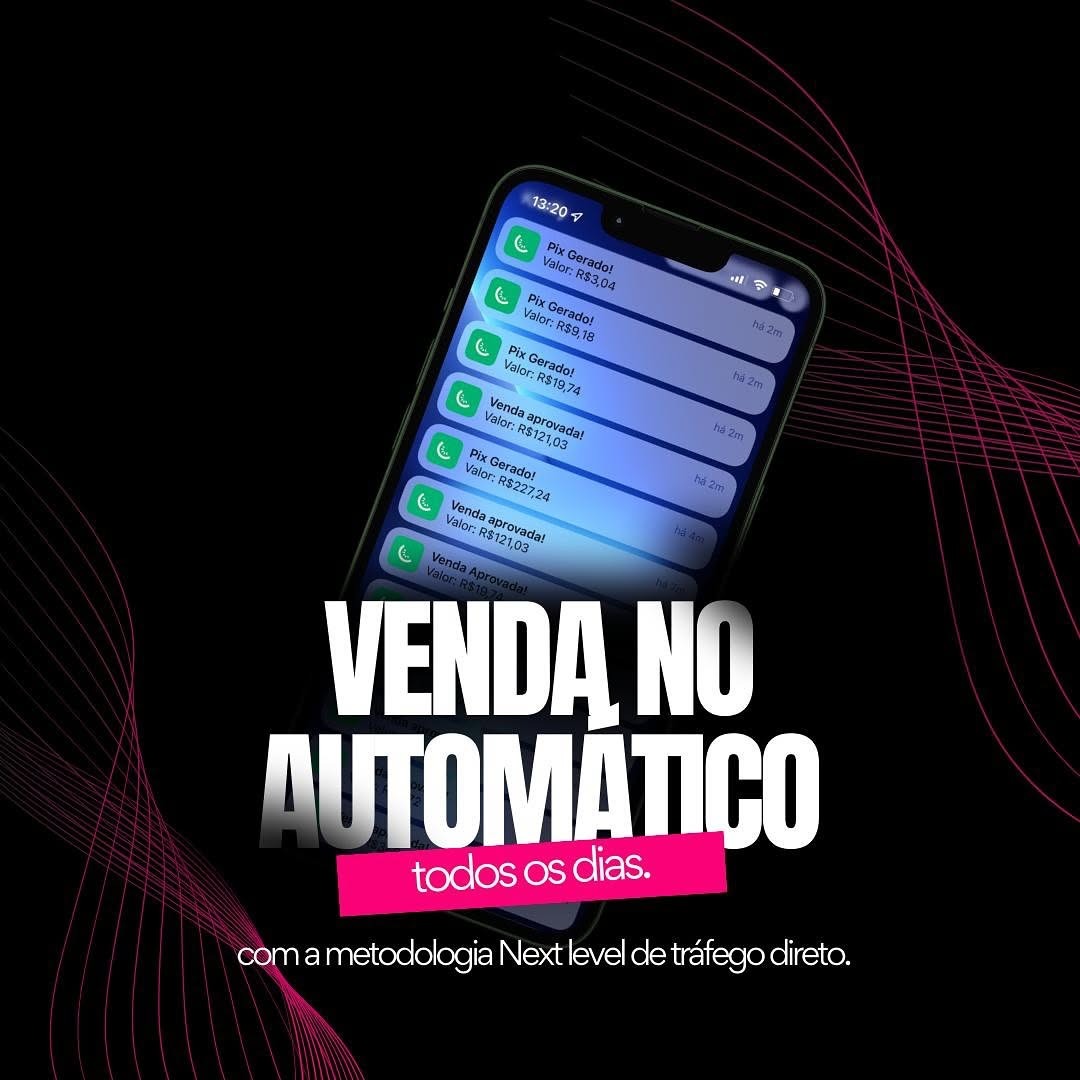 TRÁFEGO DIRETO  ✅ A maneira mais rápida de vender no automático 🔥 Produtos ocultos exclusivos, validados com altas comissões 💸 Sem aparecer e sem falar com cliente thumbnail