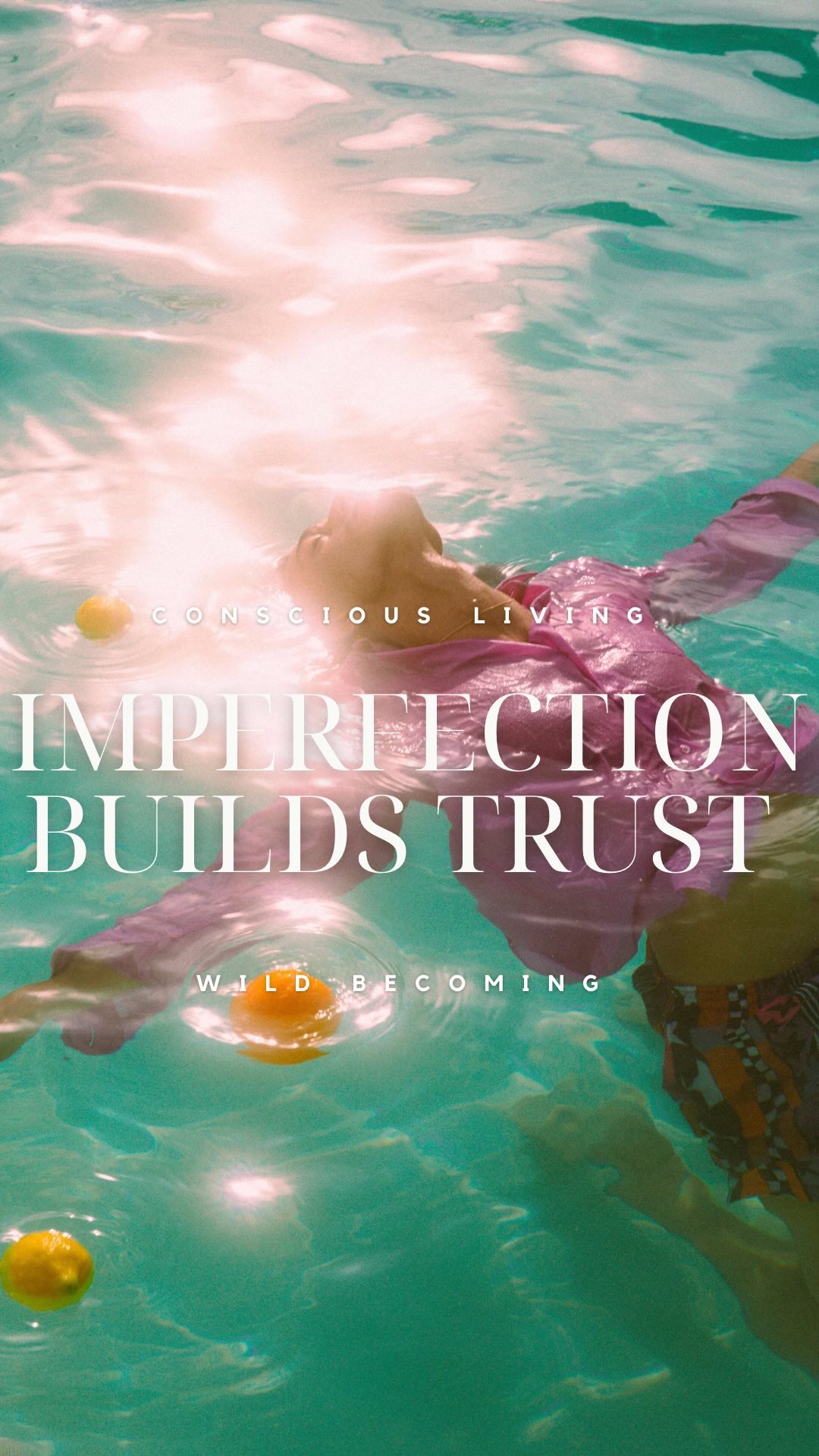Stop editing out your humanity. Imperfection builds trust and trust is the foundation from which all else grows ✨

.
.
.