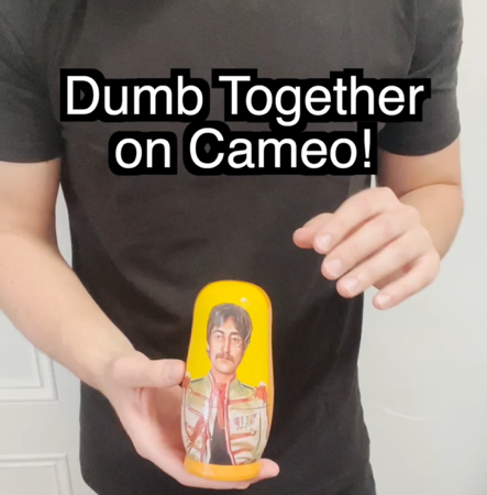 Book a greeting on Cameo! (Website only, not the app) thumbnail