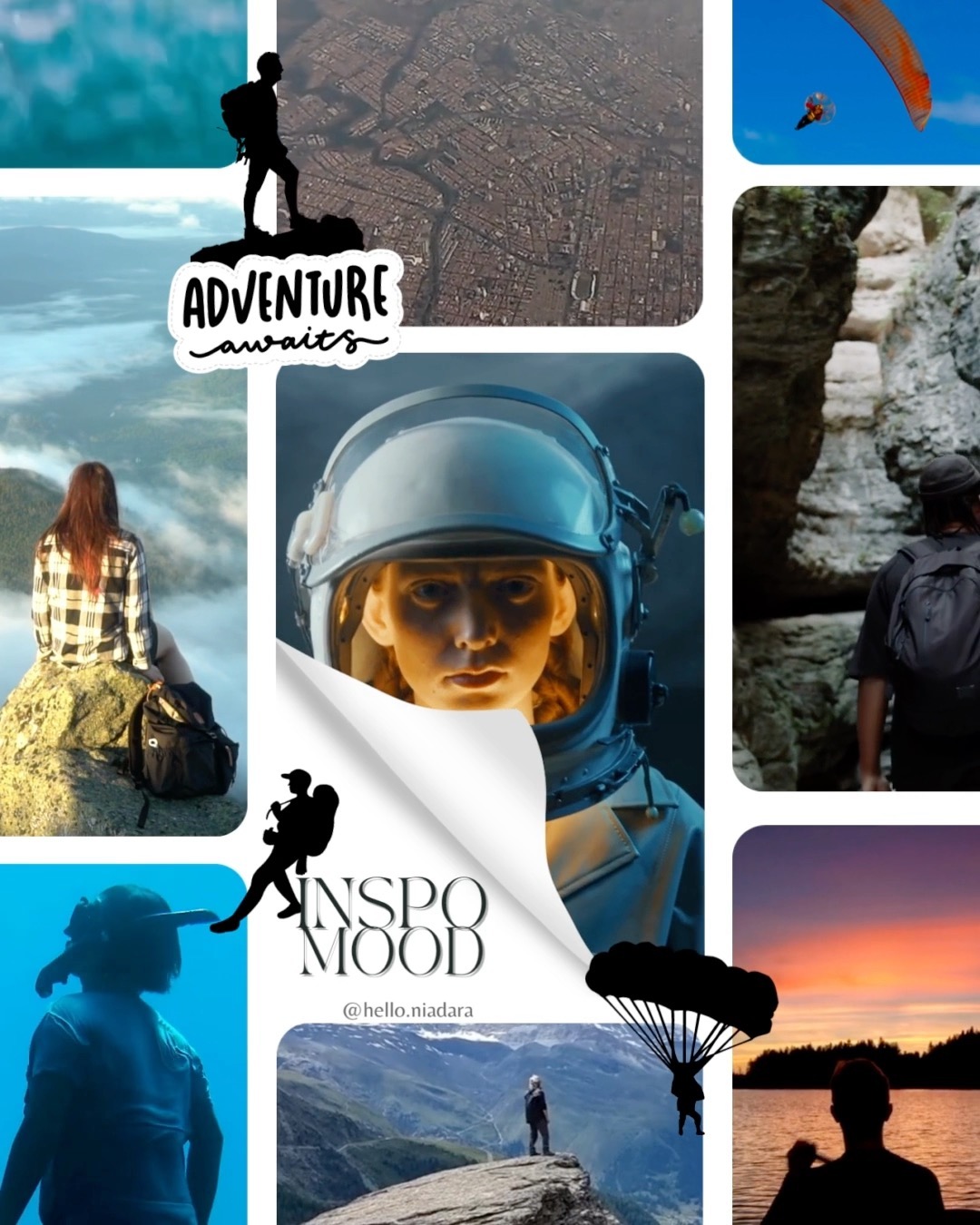 💻 FROM THE BLOG:
Inspirational Mood Board: Explorer Archetype: 
Crafting a Daring Brand Narrative⛰️🧗

Getting lost isn't