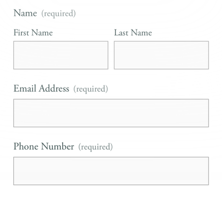 Contact Form - New Clients thumbnail