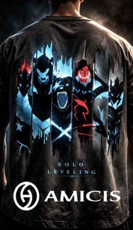 AMICIS - Solo Leveling T-Shirts thumbnail