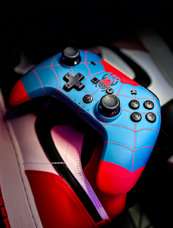 GFO Gaming | Spider Man Miles TheEnd Edition Wireless Game Controller | Use my code “lpjxgfo”  to get 10% discount thumbnail