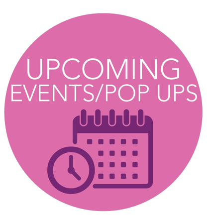 UPCOMING EVENTS/POP-UPs! thumbnail