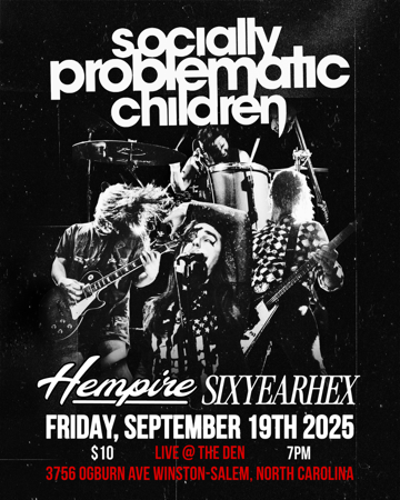 🎫: 9/19 @ The Den (Winston-Salem, NC) thumbnail