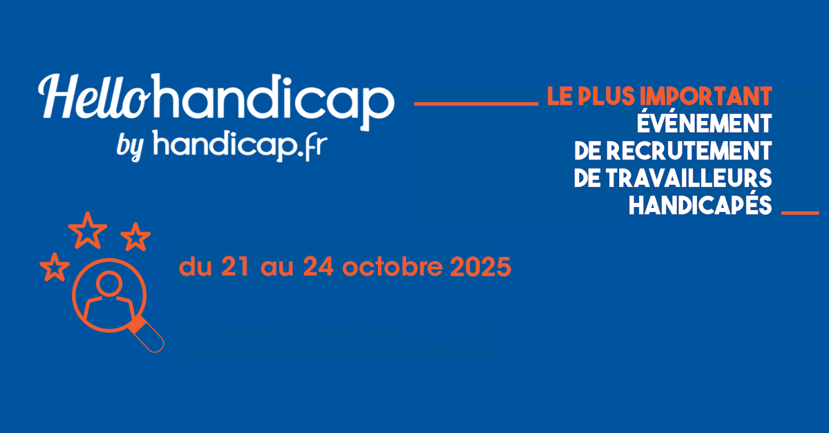 Hello Handicap, c’est LA solution pensée pour faciliter le recrutement des travailleurs handicapés. Accédez à des milliers d’offres partout en France thumbnail