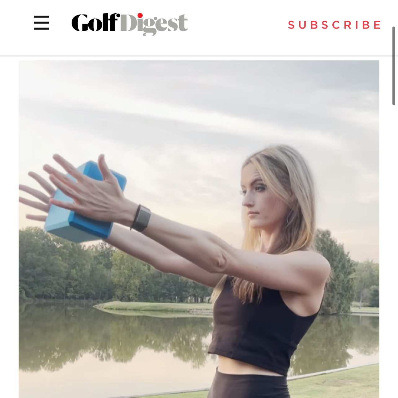 Golf Digest | Do this one-minute exercise three times a week to avoid a common golf injury thumbnail