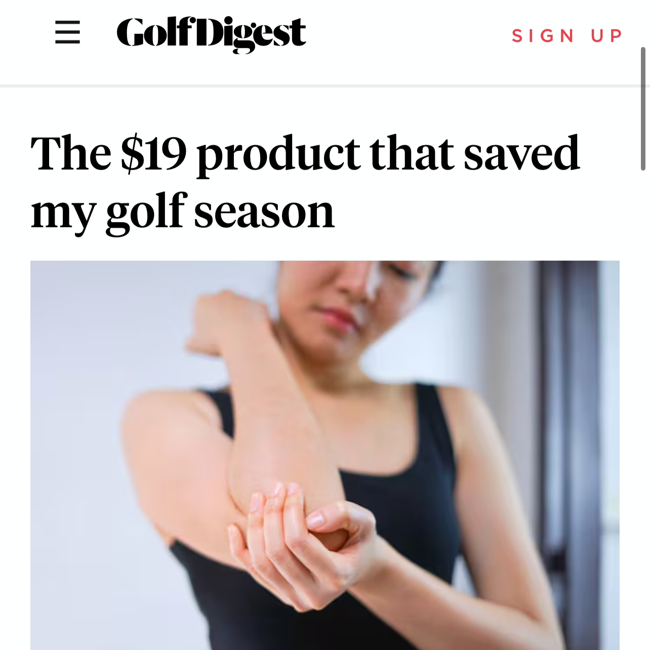 Golf Digest | The $19 product that saved my golf season thumbnail